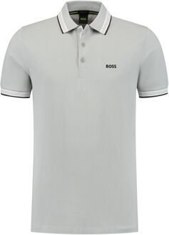 BOSS Klassiek Poloshirt Boss , Gray , Heren - S