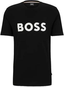 BOSS Klassiek T-Shirt Boss , Black , Heren - Xl,L,M,S