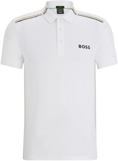 BOSS Klassieke Polo Shirt Boss , White , Heren - 2Xl,Xl,L,S