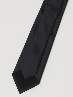 BOSS Klassieke Stropdas Geweven Ontwerp Zwart