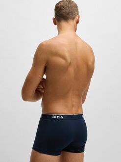 BOSS Korte Boxershorts Power 3-Pack Donkerblauw 480 - L