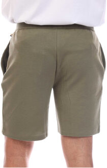 BOSS Korte Wafel Pyjama Heren (Groen) - M