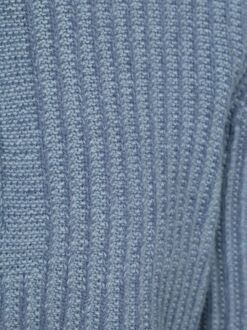 BOSS Kwinter Half Zip Trui Wool Blend Blauw - L