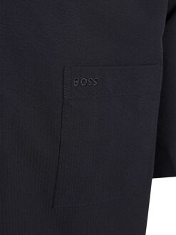 BOSS Lapisy Overhemd Navy Donkerblauw - L,M,XL