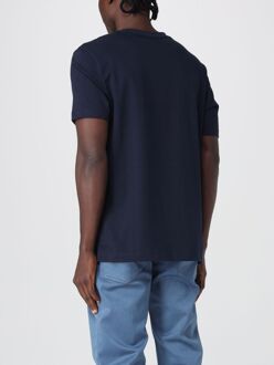 BOSS Logo Graphic Korte Mouwen T-shirt Navy