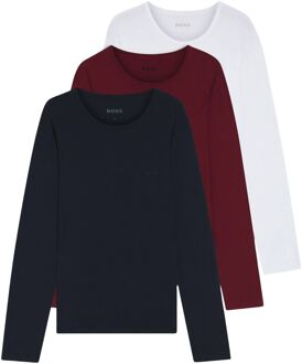 BOSS LS Shirts Heren (3-pack) - M