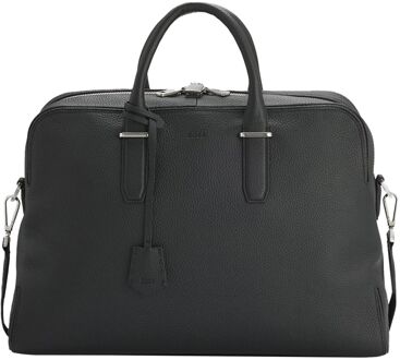 BOSS Madison B1 Holdall black weekendtas handbagage Zwart - H 31,5 x B 45 x D 20 cm
