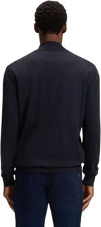 BOSS Mannen Balonso Volledige Rits Cardigan (Donkerblauw) - 3XL