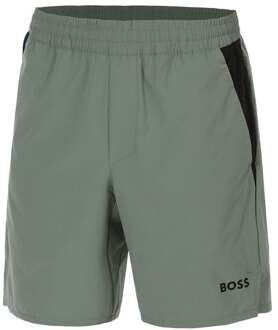 BOSS Match 9in Shorts Heren-olijf - XXL