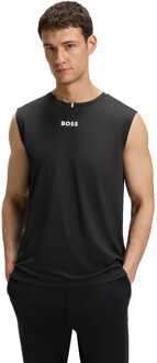 BOSS Men's Boss Active Quick Dry Tank Top in Black Zwart - 3XL