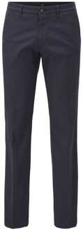 BOSS Men's Boss Crigan3 Chino Trousers in Dark Blue - maat Blauw