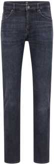BOSS Men's Boss Delaware3 Slim-Fit Jeans in Black Zwart