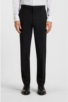 BOSS Men's Boss H-Genius-MM-224 Slim-Fit Trousers in Black Zwart - 44W/32L