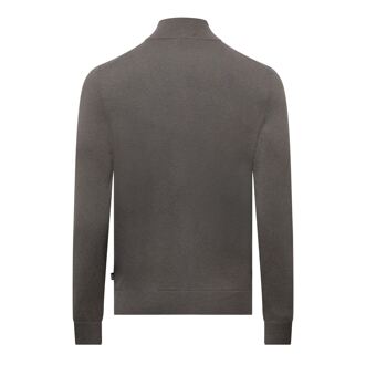 BOSS Men's Boss H-Hevoluto Cashmere Cardigan in Brown Bruin - L