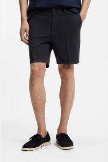 BOSS Men's Boss H-Kane1 Modern Fit Shorts in Dark Blue Blauw - 32 inch