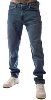 BOSS Men's Boss H-Re.Maine Slim-Fit Jeans in Turquoise - maat Blauw