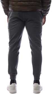 BOSS Men's Boss Hadikonos Contrast Stripe Joggers in Dark Blue Blauw - 3XL