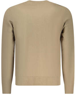 BOSS Men's Boss Kanovano S Logo Label Sweater in Green - maat Groen
