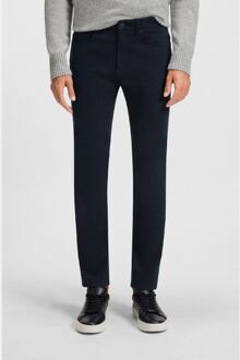 BOSS Men's Boss P-Delaware5 Slim-Fit Trousers in Dark Blue Blauw - 34W/32L