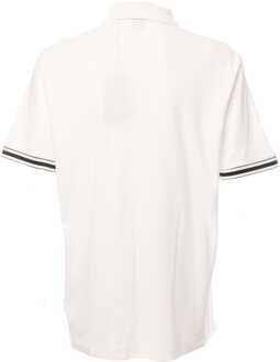 BOSS Men's Boss Parlay 185 Polo Shirt in White - maat Wit