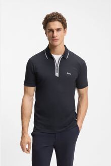 BOSS Men's Boss Phillix_IN Polo Shirt in Dark Blue Blauw - 2XL