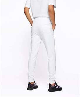 BOSS Men's Boss SkeDigital Tracksuit Bottoms in White Wit