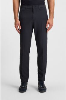 BOSS Men's Boss T Commuter Regular-Fit Trousers in Dark Blue Blauw - 38W/32L