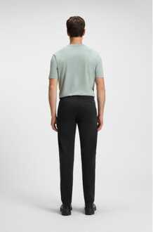 BOSS Men's Boss Tapered-Fit Chinos in Black Zwart - 30W/32L