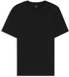 BOSS Men's Boss Tiburt 240 T-Shirt in Black Zwart - XL