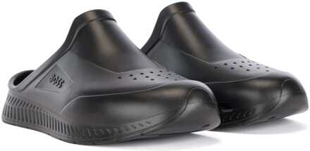 BOSS Men's Boss Titanium-R Sliders in Black Zwart - EU 38 / UK 5