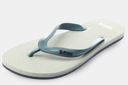 BOSS Men's Boss Tracy Flip-Flops in Grey - maat Grijs