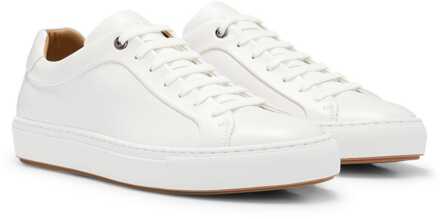 BOSS Mirage tennistrainers voor heren in wit - maat EU 39/ UK 6