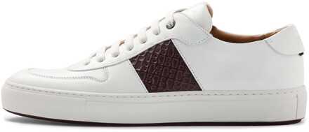 BOSS Mirage tennistrainers voor heren in wit - maat EU 39/ UK 6