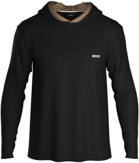 BOSS Mix & Match Hooded Longsleeve Shirt Heren