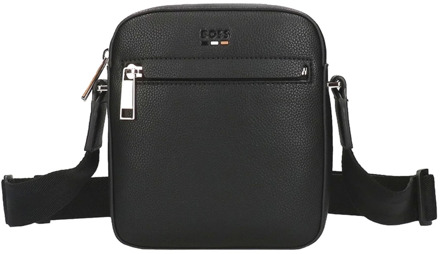 BOSS Moderne Reporter Tas Boss , Black , Heren - ONE Size