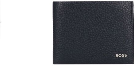 BOSS New Crosstown 6CC navy heren portemonnee Blauw - H 9 x B 11 x D 1.5 cm