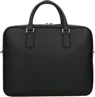 BOSS New Crosstown Document Bag black schoudertas heren Zwart - H 31 x B 39 x D 9,5 cm