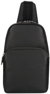 BOSS New Crosstown Mnstrp black tas heren Zwart - H 30 x B 17.5 x D 10 cm