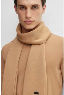 Boss Orange Albas Mannensjaal Beige - One Size