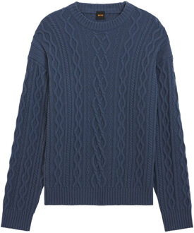 Boss Orange Dresshemd 50548689 Blauw - XL