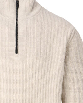 Boss Orange Kwinter pullover half zip Beige - XXL