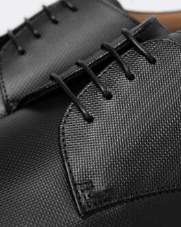 Boss Orange Men's Boss Kensington Derby Shoes in Black Zwart