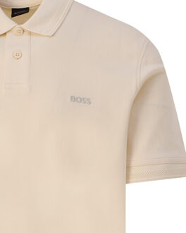 Boss Orange Pe interlock polo - maat XXL Geel