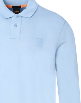 Boss Orange Polo short sleeve Blauw - XL