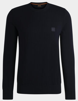 Boss Orange Pullover kanovano s 10265856 01 50527583/404 Blauw - XXL