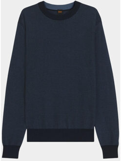 Boss Orange Pullover klapok 10274222 01 50548673/404 Blauw - L