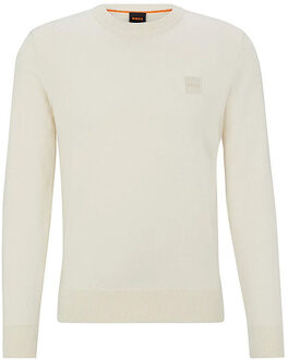 Boss Orange Rondehals trui Boss Orange , Beige , Heren - Xl,L,S,3Xl