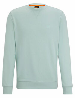 Boss Orange Stijlvolle Mint Sweater met Boss Logo Boss Orange , Green , Heren - Xl,M