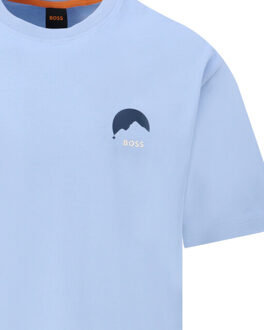 Boss Orange T-shirt Blauw - L