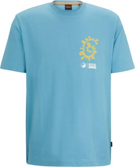 Boss Orange T-shirt korte mouw 50515357 Blauw - XL